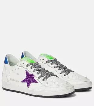 Кроссовки Ball Star Golden Goose, белый