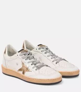 Кроссовки ball star Golden Goose, белый