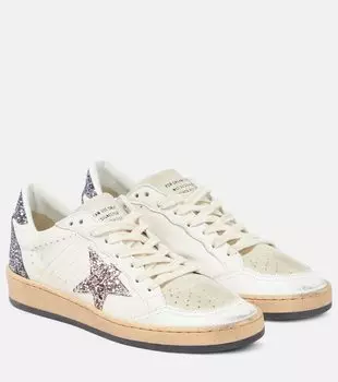 Кроссовки ball star Golden Goose, белый