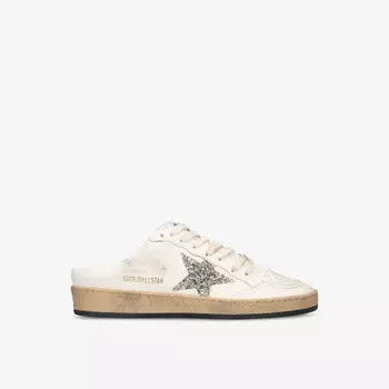 Кроссовки Ballstar Sabots из искусственной кожи Golden Goose, белый