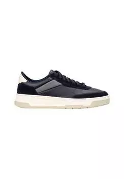 Кроссовки - baltimore tenn sdltb low shoe из натуральной кожи с логотипом Boss, синий