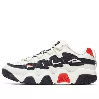 Кроссовки barricade white/black/red Fila, белый