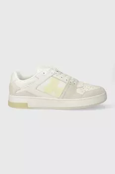 Кроссовки BASKET CUPSOLE LOW LTH NBS LUM Calvin Klein Jeans, белый