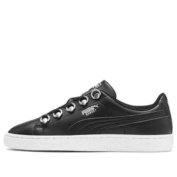 Кроссовки basket hike black Puma, черный