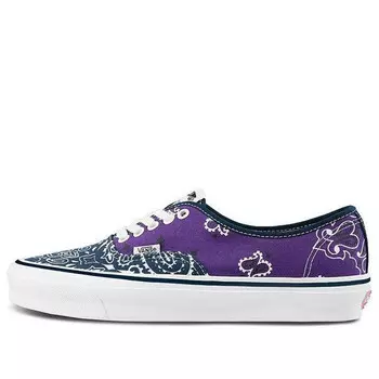 Кроссовки bedwin & the heartbreakers x authentic 'bandana pack - multi b' Vans, синий