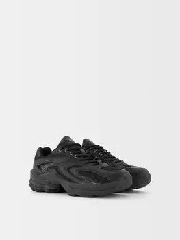 Кроссовки Bershka Sneakers, черный
