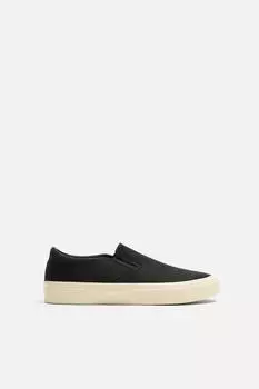 Кроссовки без шнуровки ZARA, черный