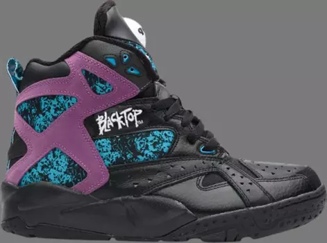 Кроссовки blacktop battleground 'black extreme purple' Reebok, черный