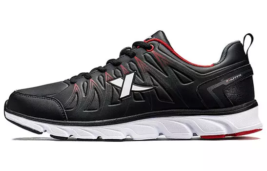 Кроссовки Blade Running Shoes Men Low-top Black/Red/White Xtep