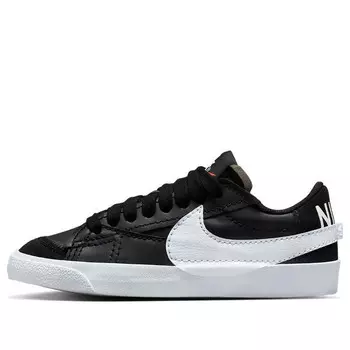 Кроссовки blazer low '77 jumbo 'black summit white' Nike, черный