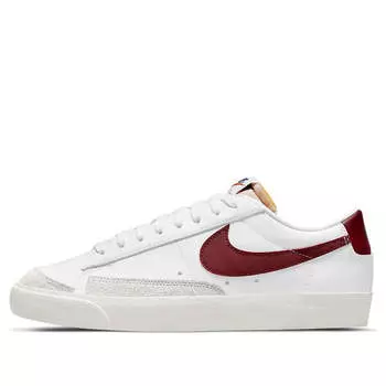 Кроссовки blazer low white team red' Nike, красный