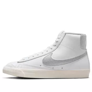 Кроссовки blazer mid '77 ess 'white gray' Nike, белый