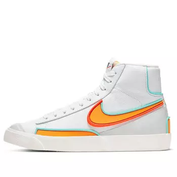 Кроссовки blazer mid '77 'inifinite kumquat' Nike, белый