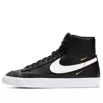 Кроссовки blazer mid '77 se 'sisterhood - black metallic gold' Nike, черный