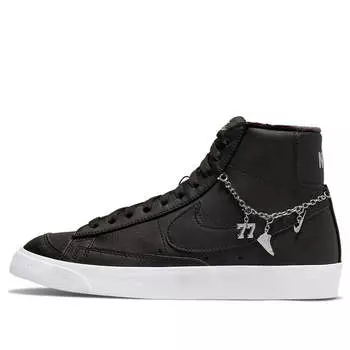 Кроссовки blazer mid lucky charms - black' Nike, черный