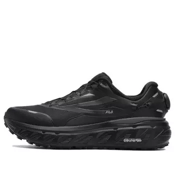Кроссовки boa explorer 'triple black' Fila, черный
