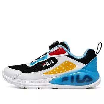 Кроссовки boa running shoes 'white black blue' Fila, черный