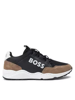Кроссовки BOSS, бежевый