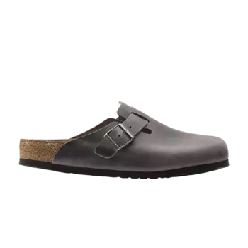 Кроссовки Boston Soft Footbed Oiled Leather 'Iron', серый