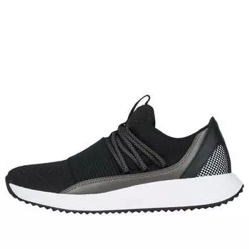 Кроссовки breathe lace black Under Armour, черный
