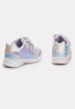 Кроссовки BUBBLEGUMMERS WITH LIGHTS Bata, серебристый