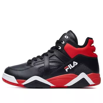 Кроссовки cage black/red Fila, черный