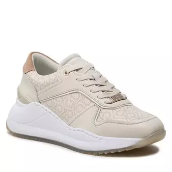 Кроссовки Calvin Klein ChunkyIntern Wedge, бежевый