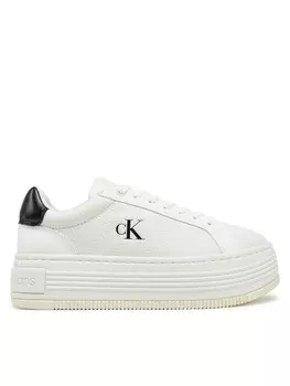 Кроссовки Calvin Klein Jeans Bold Flatf Low Lace Mg YW0YW01766, белый