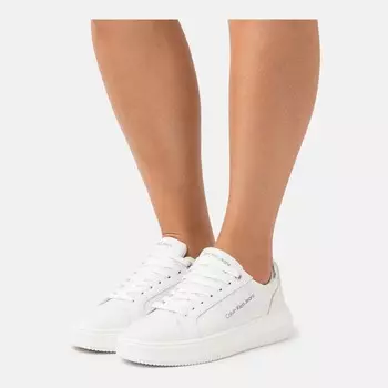 Кроссовки Calvin Klein Jeans Chunky Cupsole Laceup , white/silver