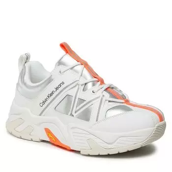 Кроссовки Calvin Klein Jeans ChunkyRunner Vibram, белый цвет