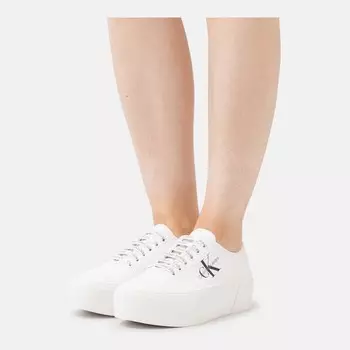 Кроссовки Calvin Klein Jeans Cupsole Flatform Laceup, bright white