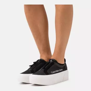 Кроссовки Calvin Klein Jeans Flatform Zip, black