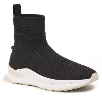 Кроссовки Calvin Klein KnitSock Boot, черный