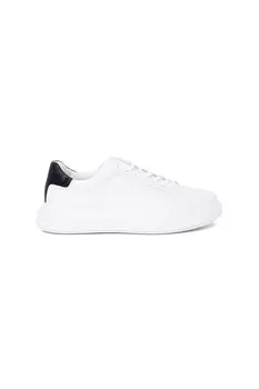 Кроссовки Calvin Klein кожаные, белый/черный