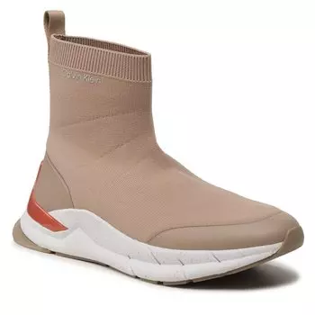 Кроссовки Calvin Klein SockbootRunner, бежевый