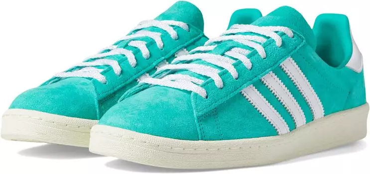 Кроссовки Campus 80s adidas, цвет Shock Mint/White/Core Black