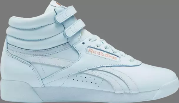 Кроссовки cardi b x wmns freestyle high 'glass blue' Reebok, синий