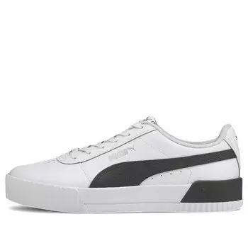 Кроссовки carina l 'white black' Puma, белый
