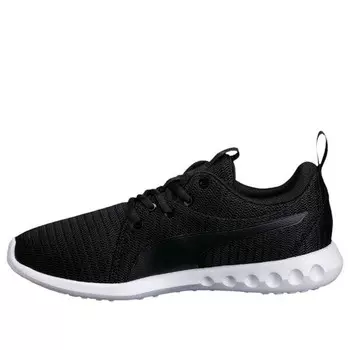 Кроссовки carson 2 low-top running shoes black/white Puma, черный
