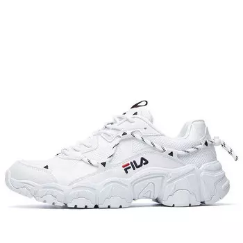 Кроссовки cat running shoes white korean version Fila, белый