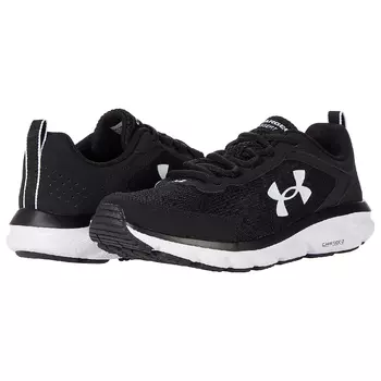 Кроссовки Charged Assert 9 Under Armour, черный/белый