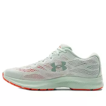Кроссовки charged bandit 6 'green orange' Under Armour, зеленый