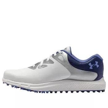 Кроссовки charged breathe 2 spikeless golf 'white purple' Under Armour, белый