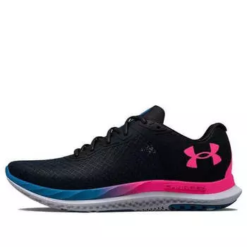 Кроссовки charged breeze 'black electro pink' Under Armour, черный