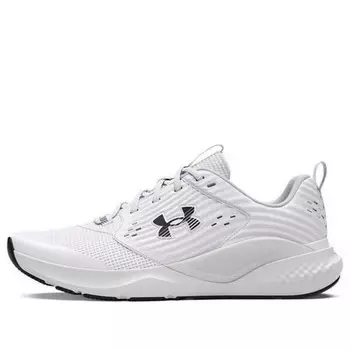 Кроссовки charged commit 4 'white distant grey' Under Armour, белый