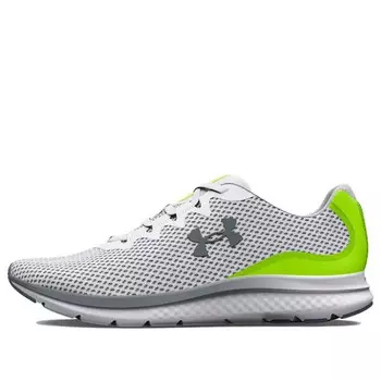 Кроссовки charged impulse 3 'white green' Under Armour, белый
