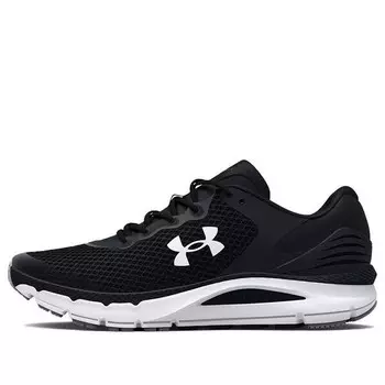 Кроссовки charged intake 5 'black white' Under Armour, черный