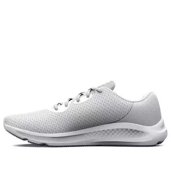 Кроссовки charged pursuit 3 running shoes 'grey white' Under Armour, серый