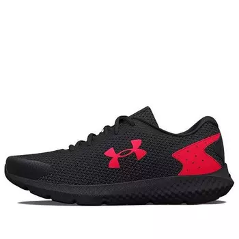 Кроссовки charged rogue 3 'black reflective' Under Armour, черный
