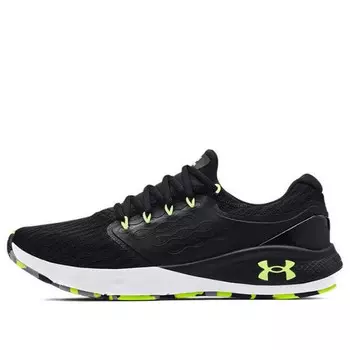 Кроссовки charged vantage 'marble - black yellow' Under Armour, черный